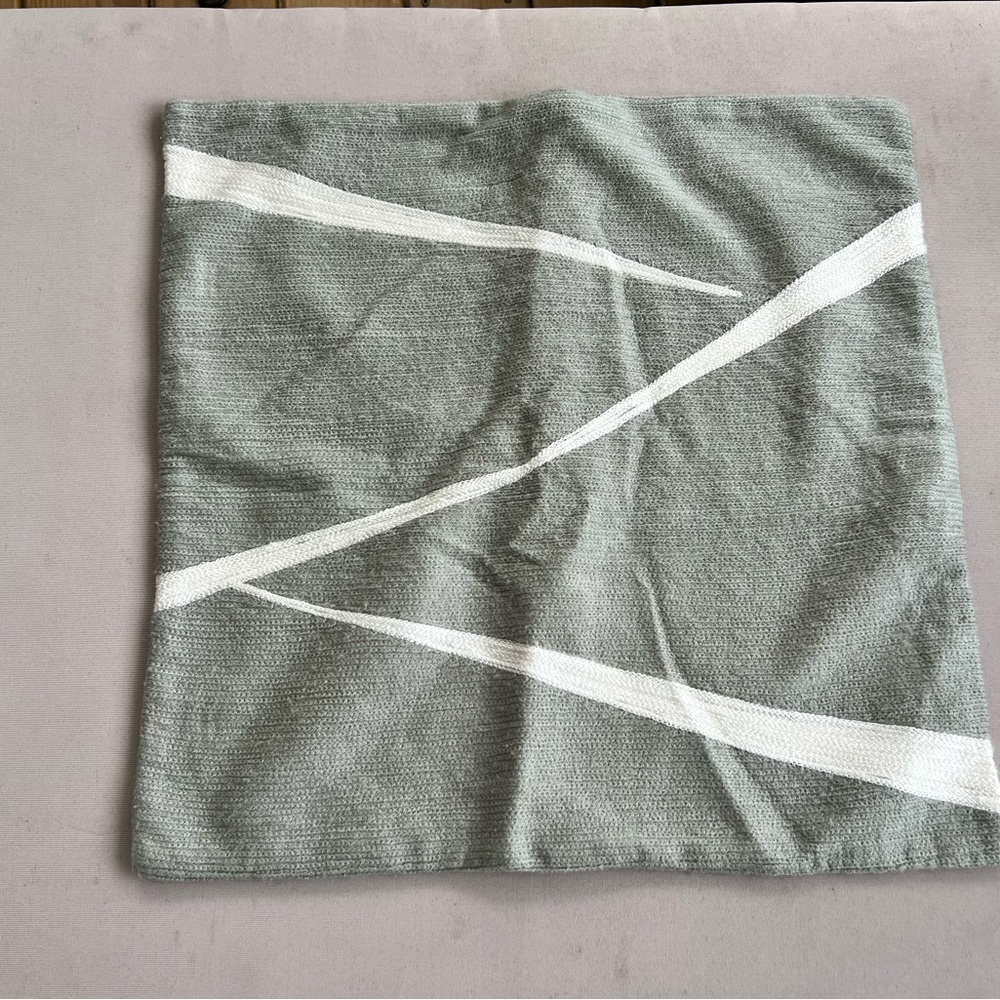 Crewel West Elm Throw Pillow (cover only)